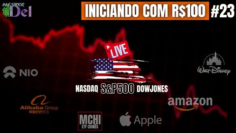 #23 CRASH NAS BOLSAS E CRIPTOS COMEÇANDO C/ R$100 AÇÕES INTERNACIONAIS + HK50 | US100 | US30 | SP500