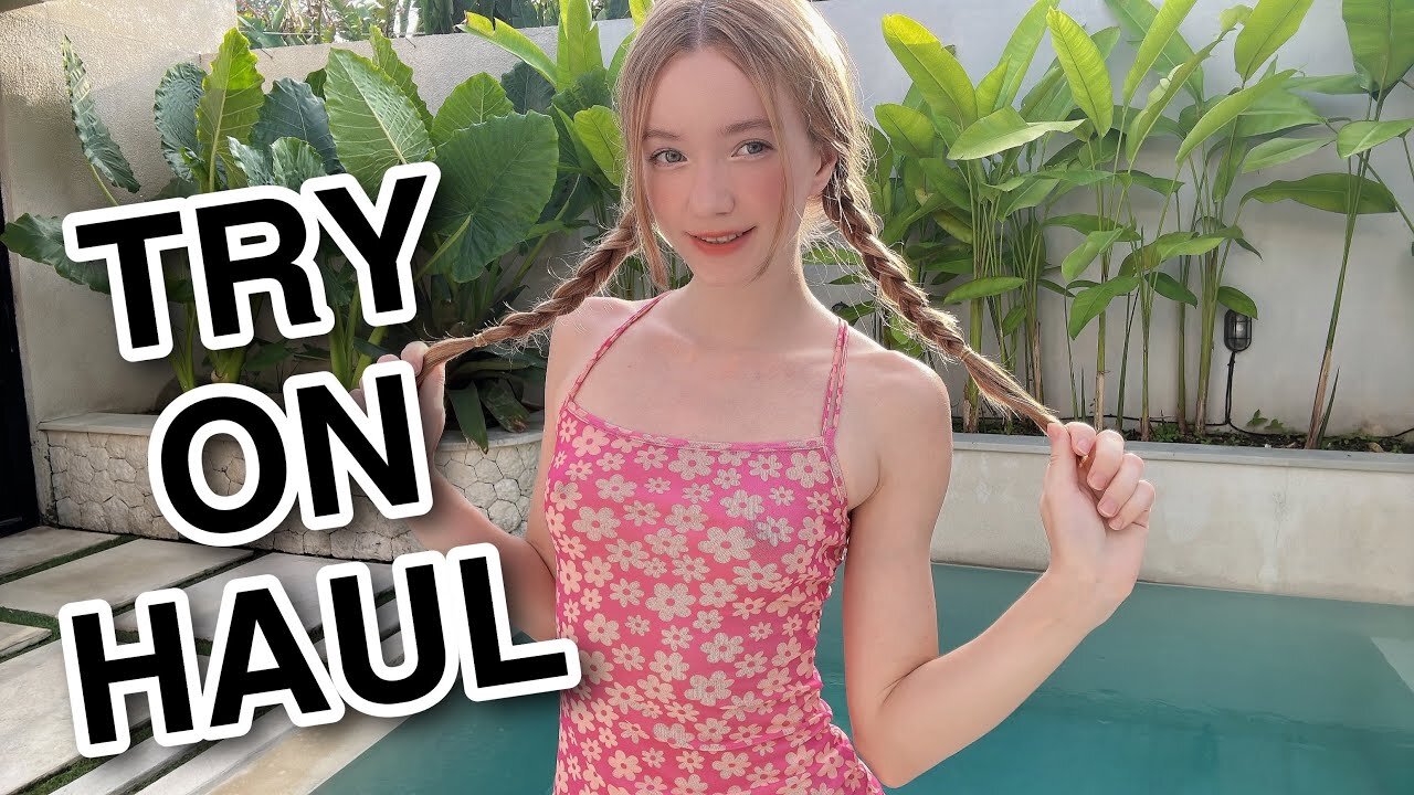 Try On Haul | Get Ready With Me | Summer dress | See Through and No Bra trend