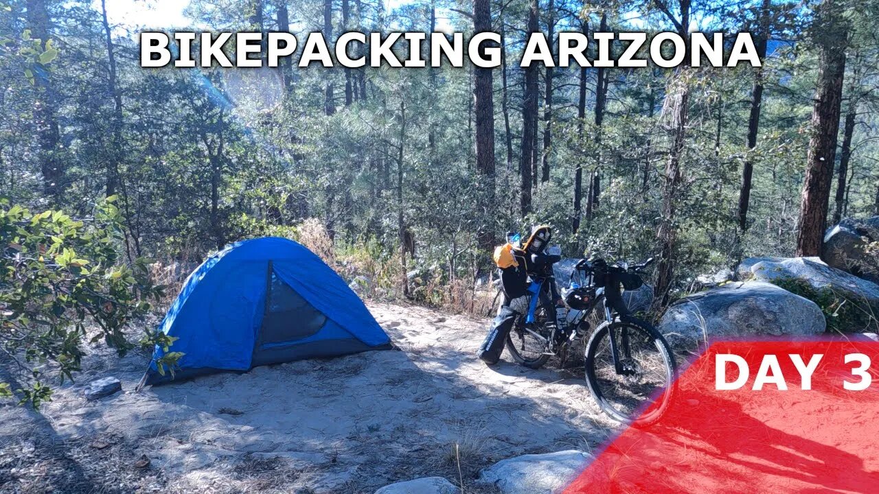 Bikepacking Arizona Day 3 - Crown King Loop