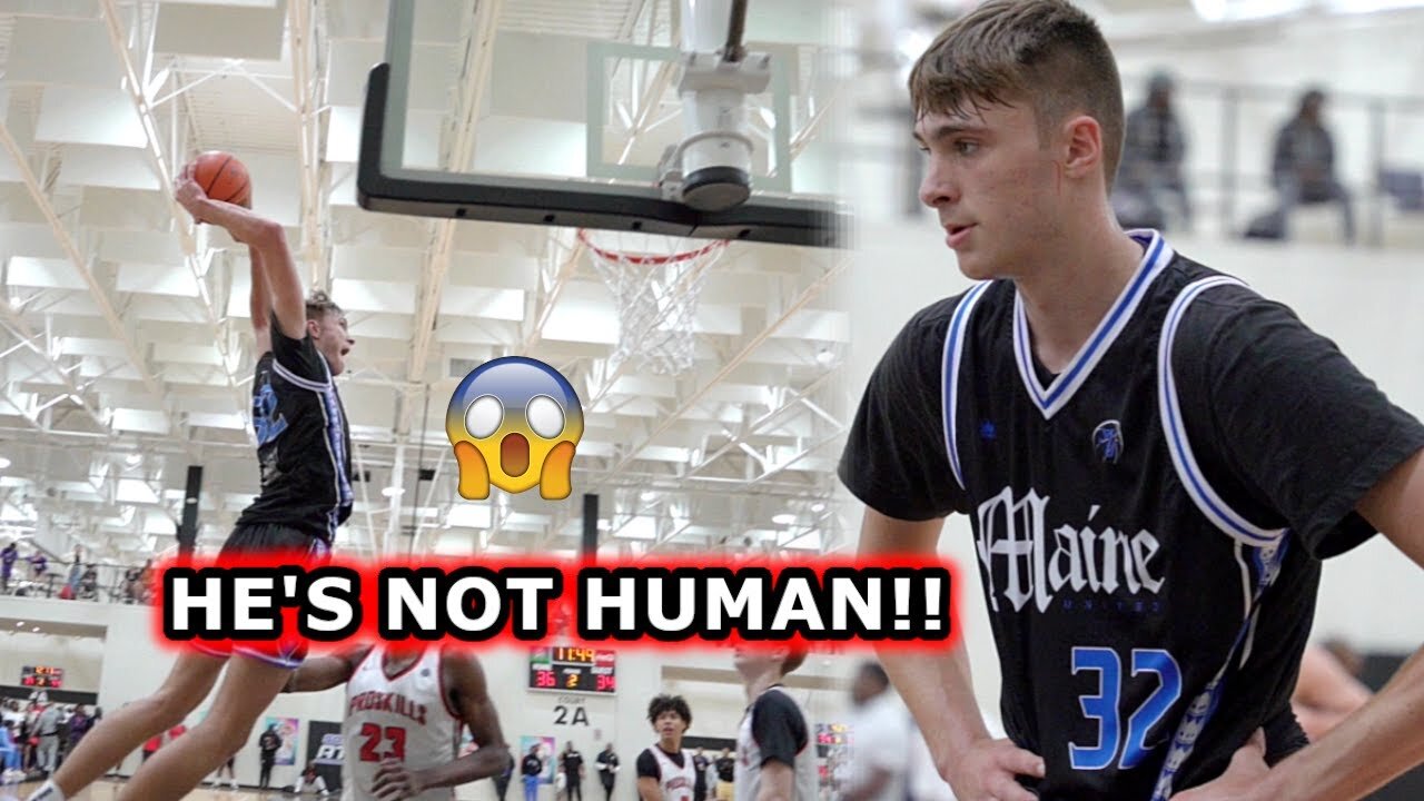 COOPER FLAGG IS A CHEAT CODE!! ProSkills EYBL vs Maine united EYBL #TheCircuit