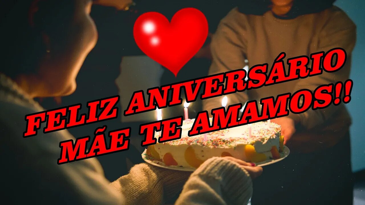 TELEMENSAGEM DE ANIVERSÁRIO - MÃE