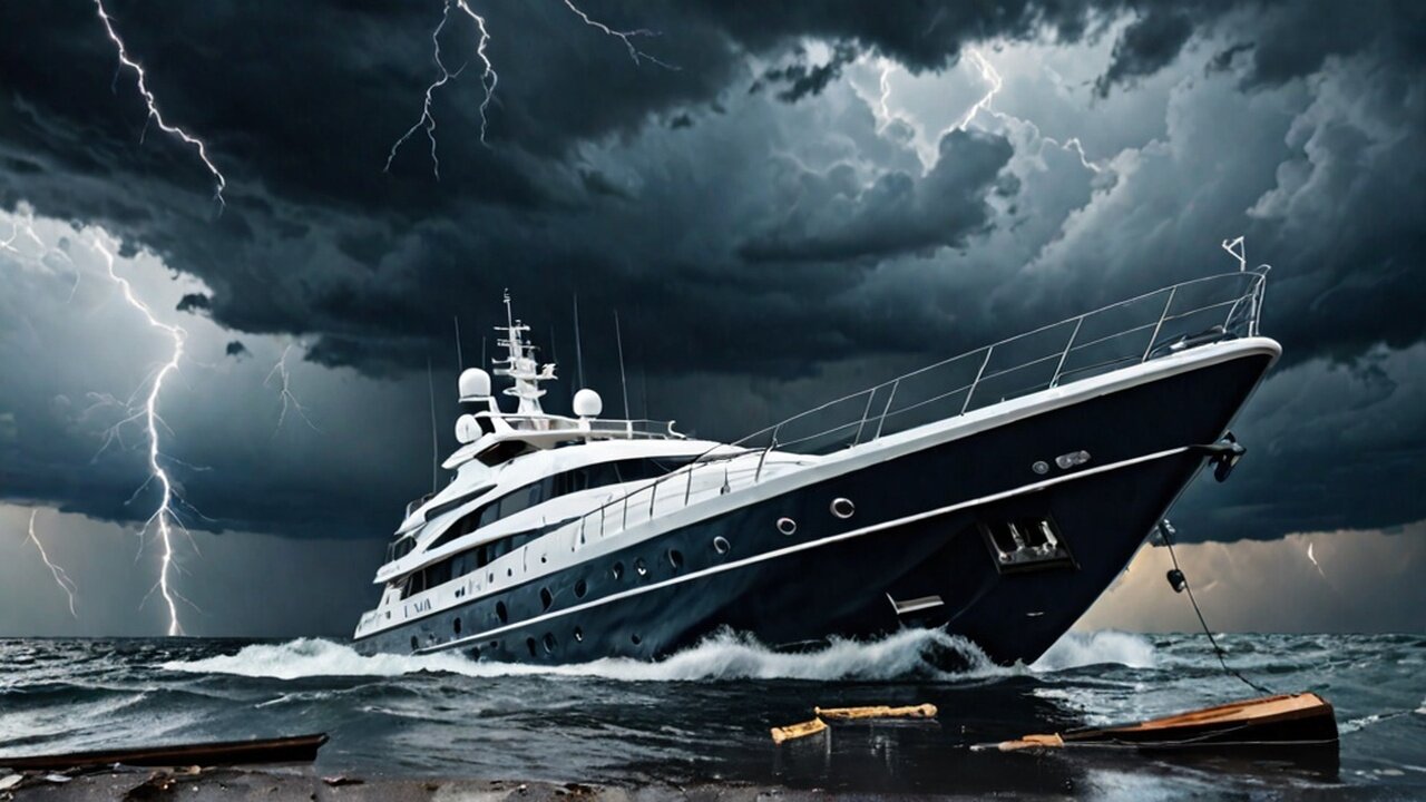 Tornado sinks luxury yacht off Sicily, 6 missing, 1 dead