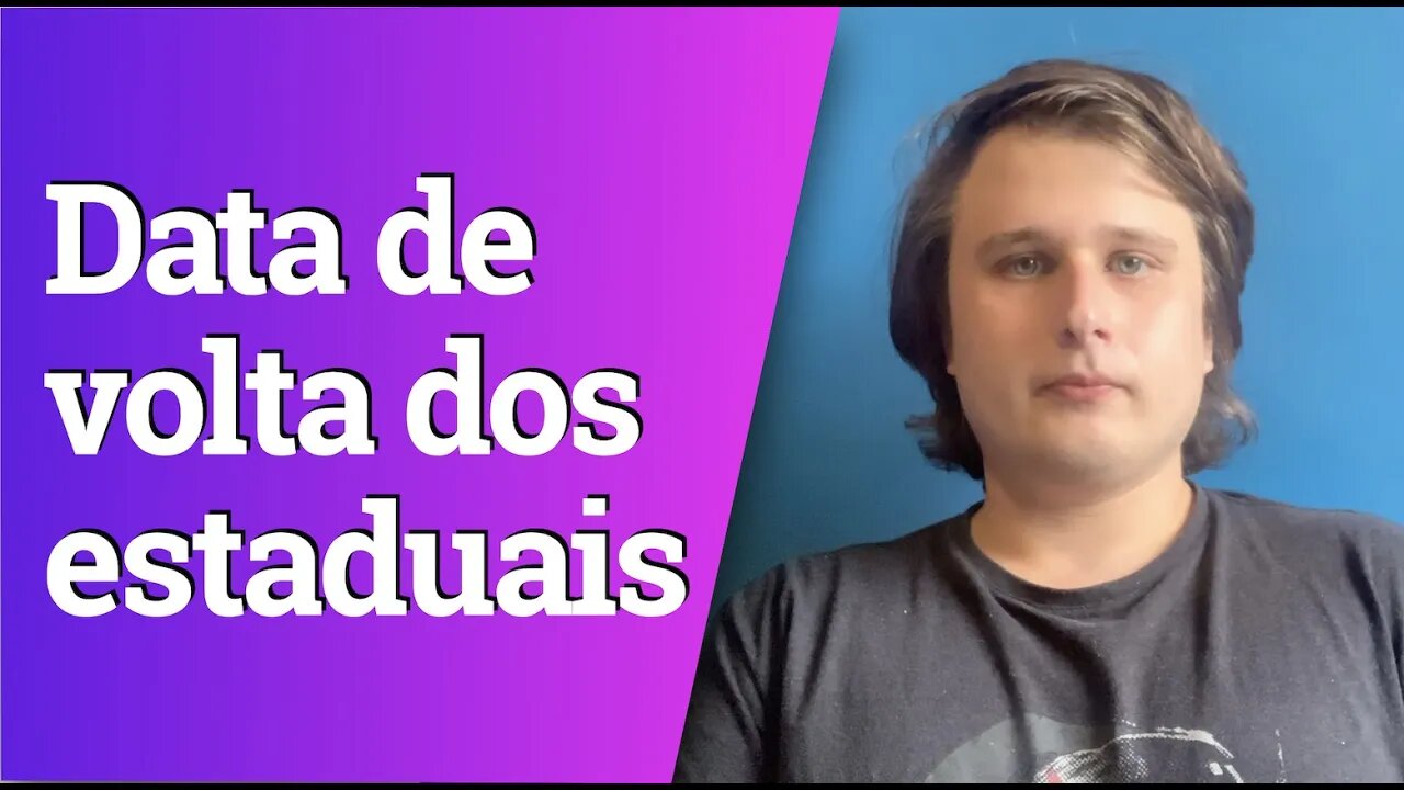 Volta dos campeonatos estaduais de futebol