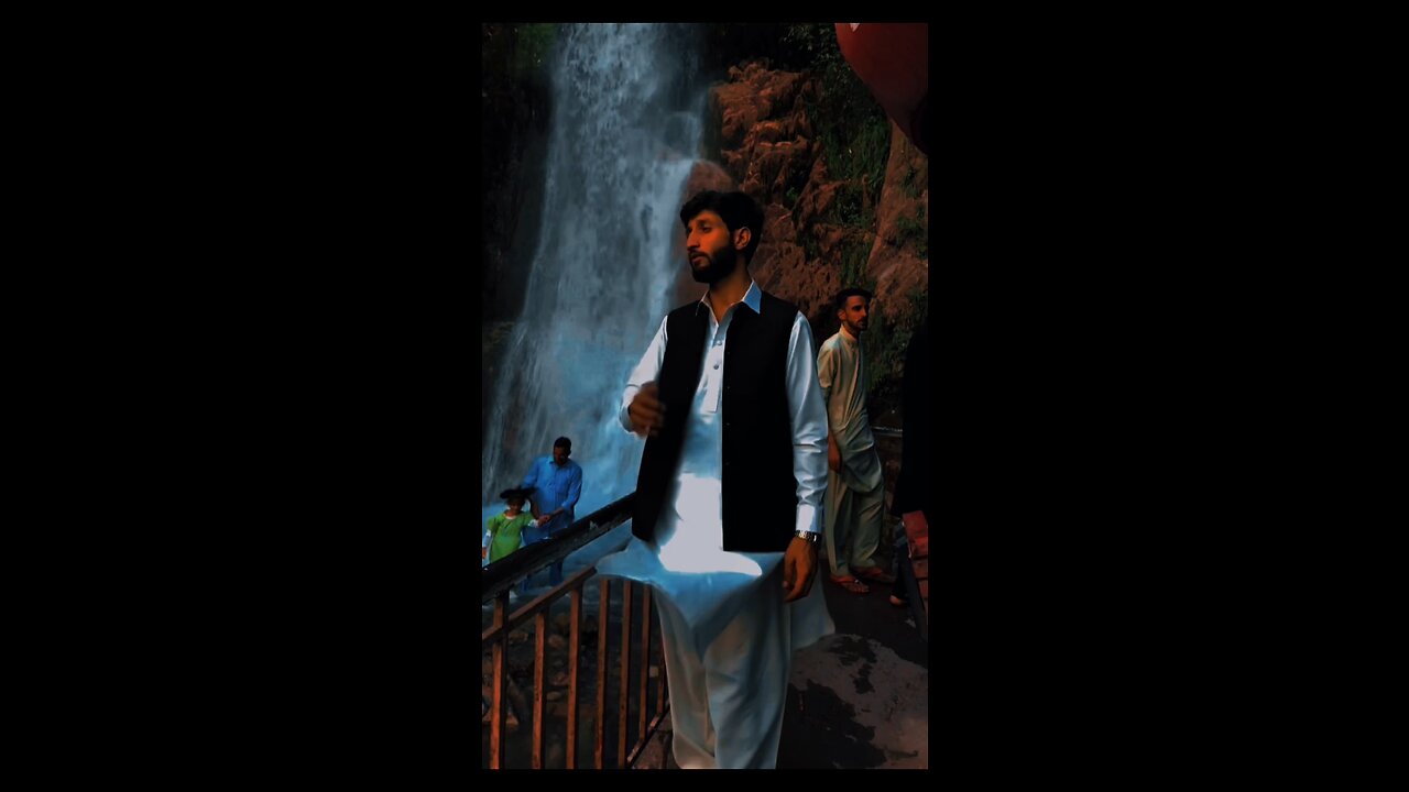 At Azad Kashmir loving moment