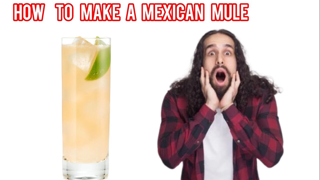 How to make a Mexican mule cocktail recipe