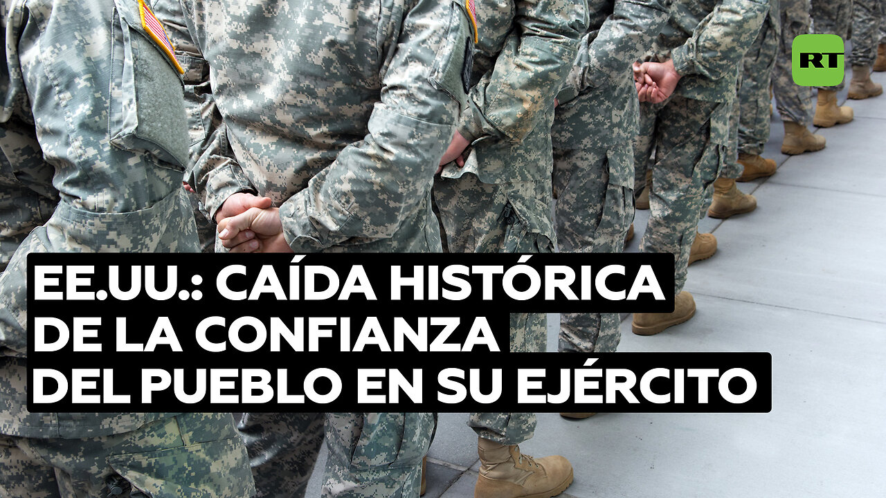 La confianza de los estadounidenses en su Ejército alcanza un nivel mínimo no visto en dos décadas