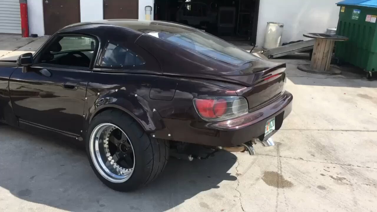 Ls swapped turbo s2000 walk around and quick pull