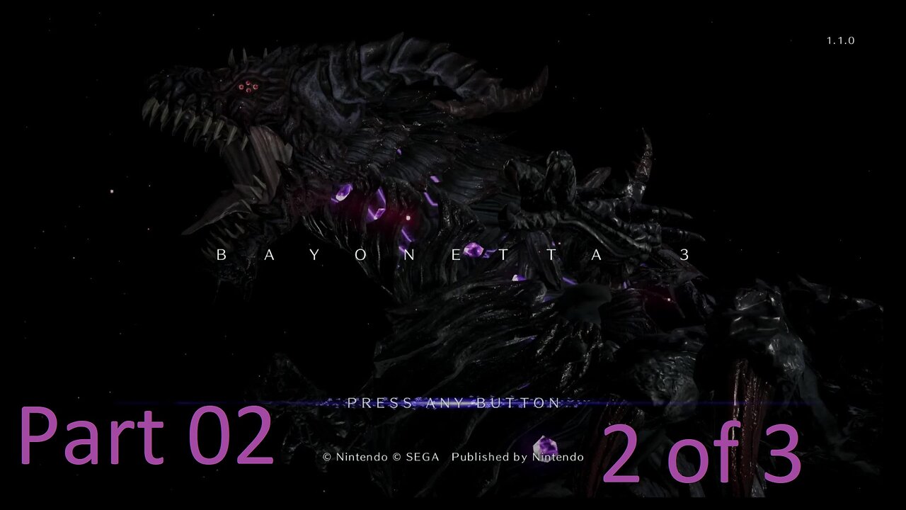 Bayonetta 3 part 02 (2 of 3) WARNING NAIVE ANGEL MODE OFF!