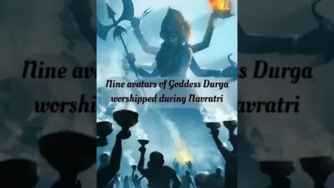 Nine Avatars Of Goddess Durga Worshipped During Navratri | #shorts #navratri | Your Vision's Factory