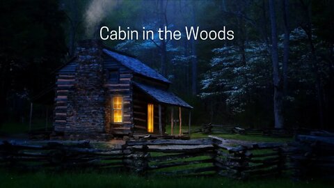 Magical Wooden Cabin-Forest at Night Sounds to Sleep, Relax