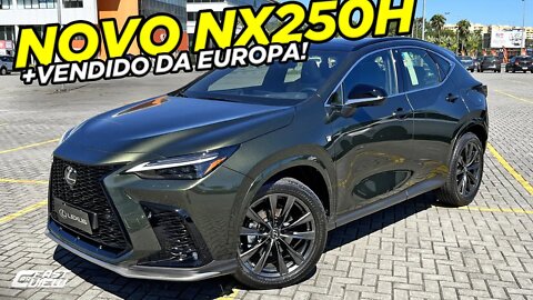 NOVO LEXUS NX350H F-SPORT 2.5 HÍBRIDO 2022 VERDE MUSGO MELHOR SUV DISPARADO DA CATEGORIA!