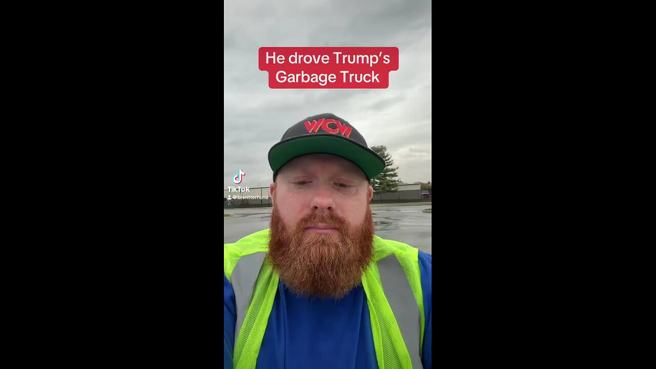 Driver of Trump's "Garbage Truck 1"