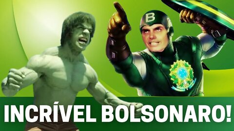 Bolsonaro rebate ator de Hulk depois de protesto sobre democracia