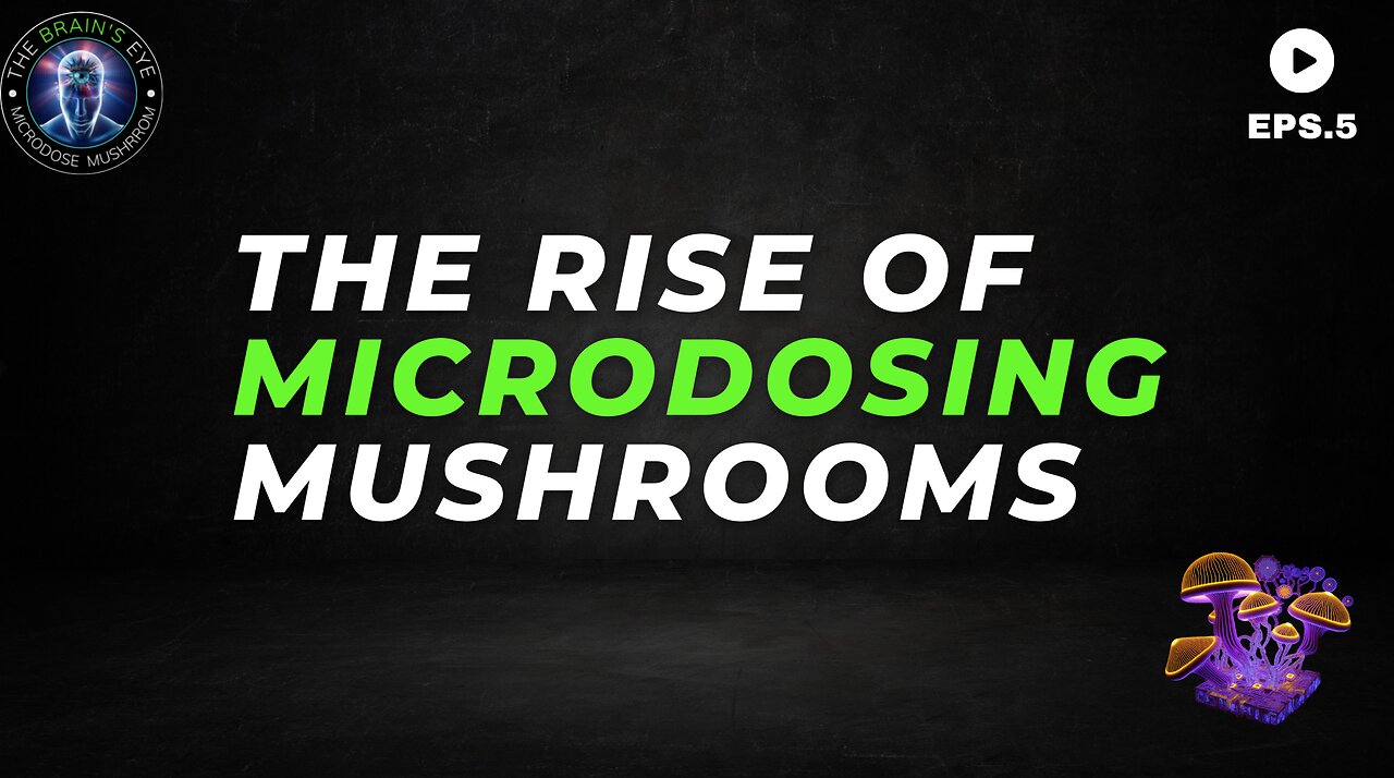 🍄 Exploring the benefits of micro dosing psychedelics.