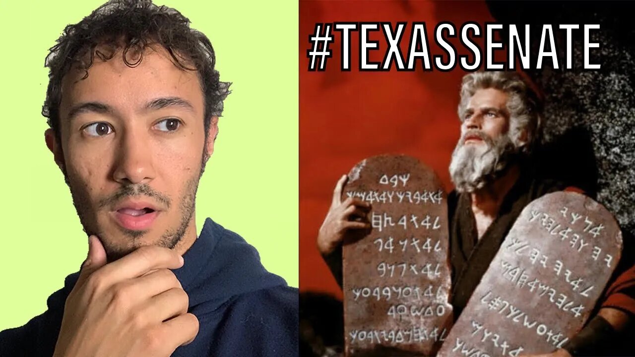 Texan Reacts to Bill REQUIRING 10 Commandments to be in ALL Public School?!