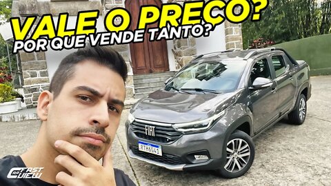 NOVA FIAT STRADA VOLCANO CVT 2022 VALE A PENA? PONTOS POSITIVOS E NEGATIVOS