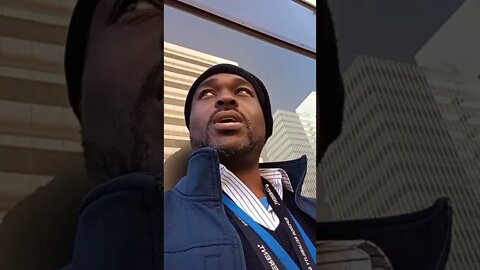 This is a bum of a man, if men like him left the black community it would thrive