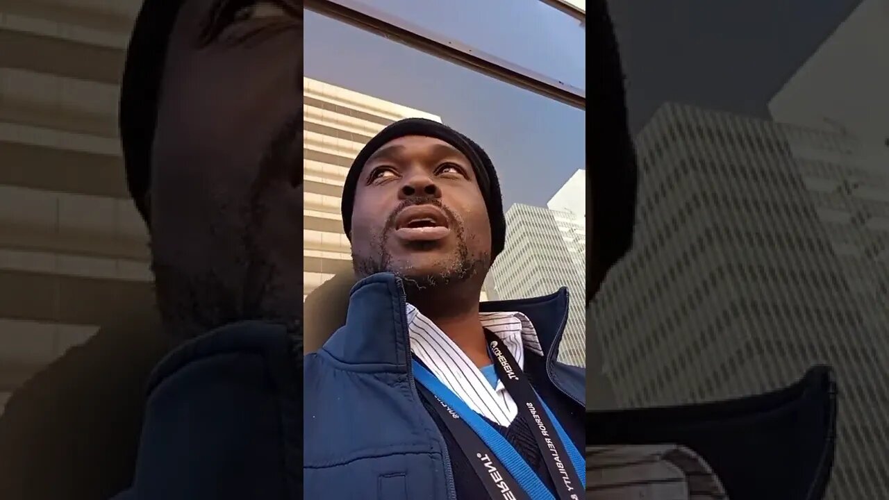 This is a bum of a man, if men like him left the black community it would thrive