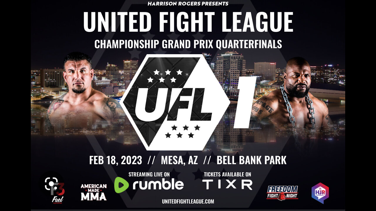 UNITED FIGHT LEAGUE ANNOUNCES FIRST-EVER GRAND PRIX QUARTERFINAL 1 MMA EVENT IN MESA ARIZONA