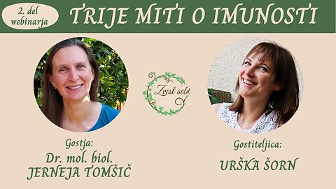 Trije miti o imunosti (dr. Jerneja Caserta)