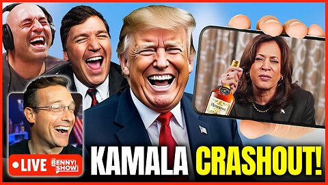 Kamala Campaign EXPOSED as Scam To DEFRAUD Democrats | Spiraling Drunk Kamala Posts Slurring RANT