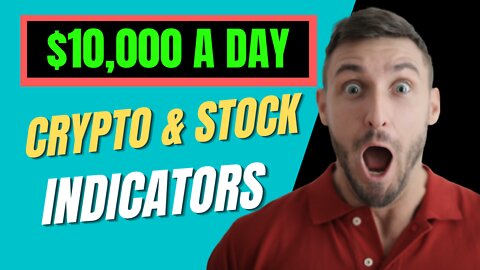 Best Indicators For Day Trading Crypto| Best TradingView Indicator ($10K A DAY) #tradingindicators