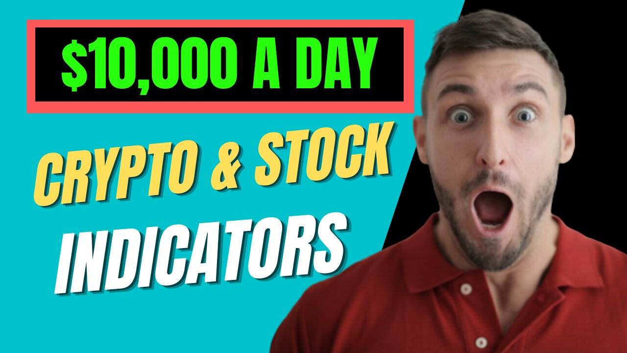 Best Indicators For Day Trading Crypto| Best TradingView Indicator ($10K A DAY) #tradingindicators