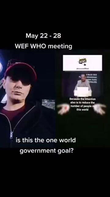 WEF meeting May 2022