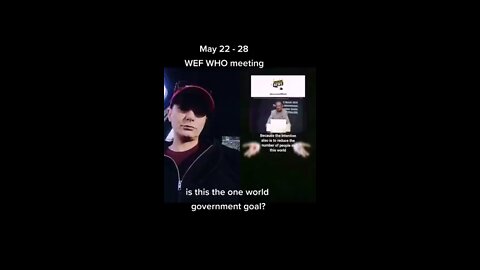 WEF meeting May 2022