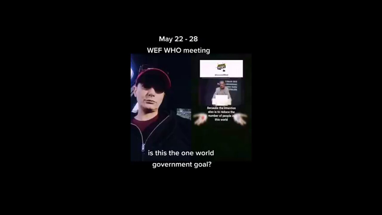 WEF meeting May 2022