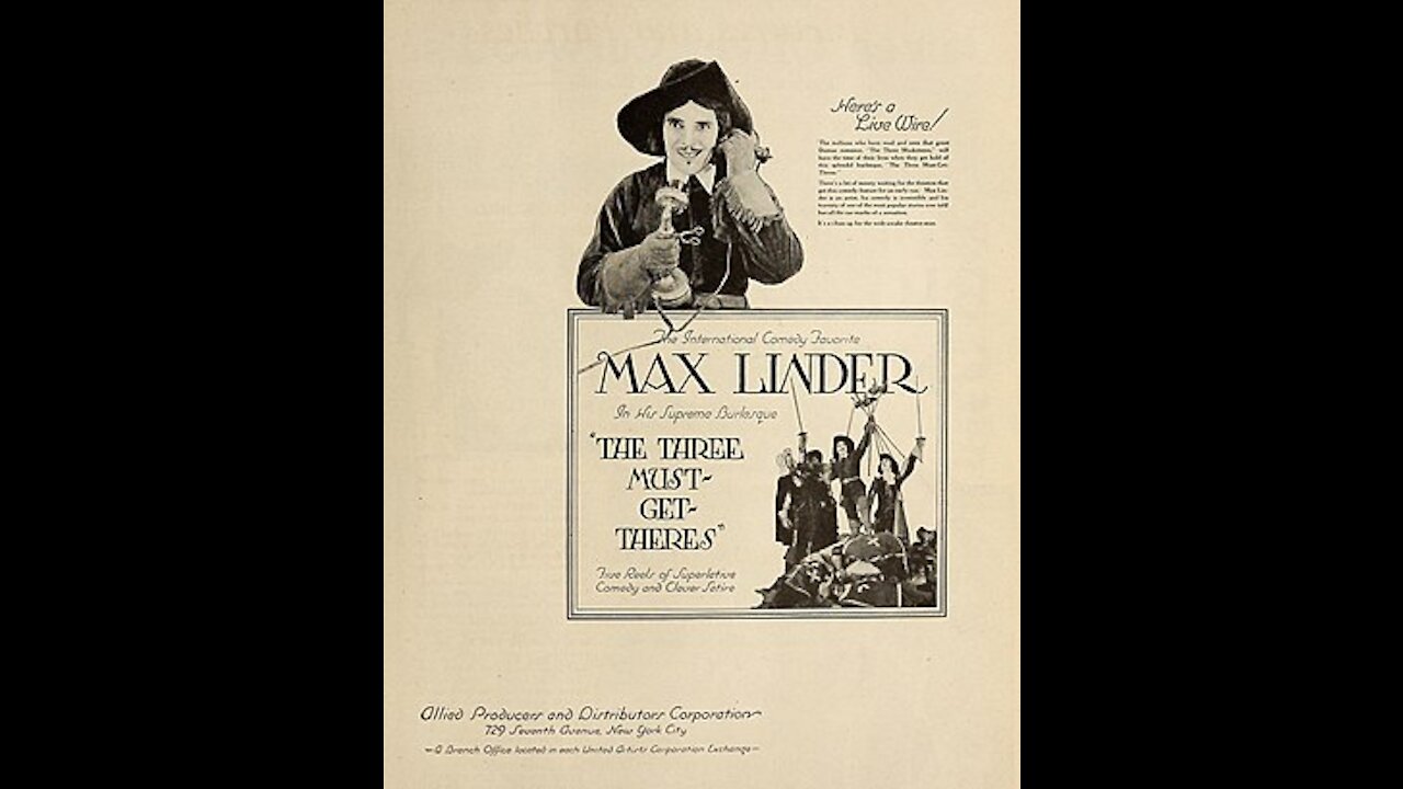 The Three Must-Get-Theres (1922 film) - Directed by Max Linder - Full Movie