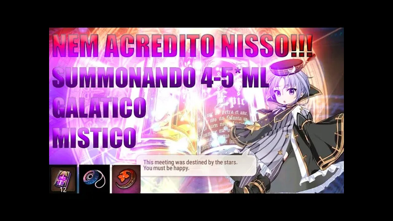 15x SUMMON - MOONLIGHT/MISTICO/TICKETS - EPIC SEVEN