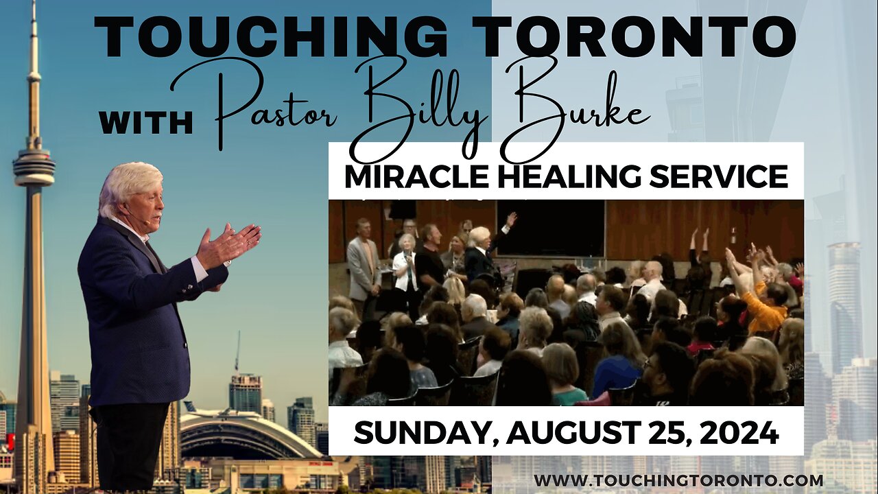 Billy Burke Touching Toronto and beyond | Sunday, August 25, 2024