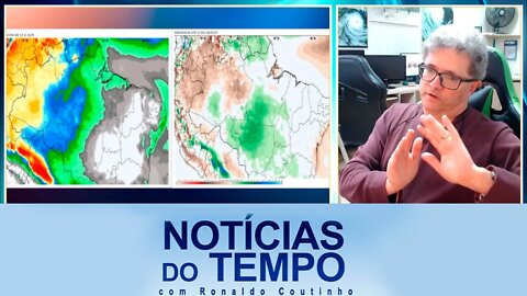 Meteorologia: chuva vai deixar o Sul e avançar pelo centro-oeste