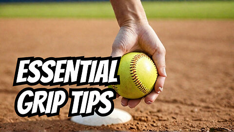 Softball Grip 101: Tips Every Beginner Needs to Know!