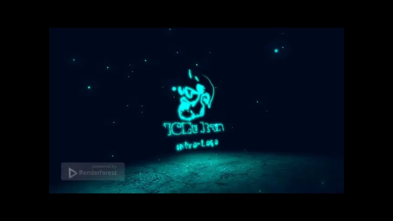 Animation of the RENDERFOREST Intro Logo Template For Free