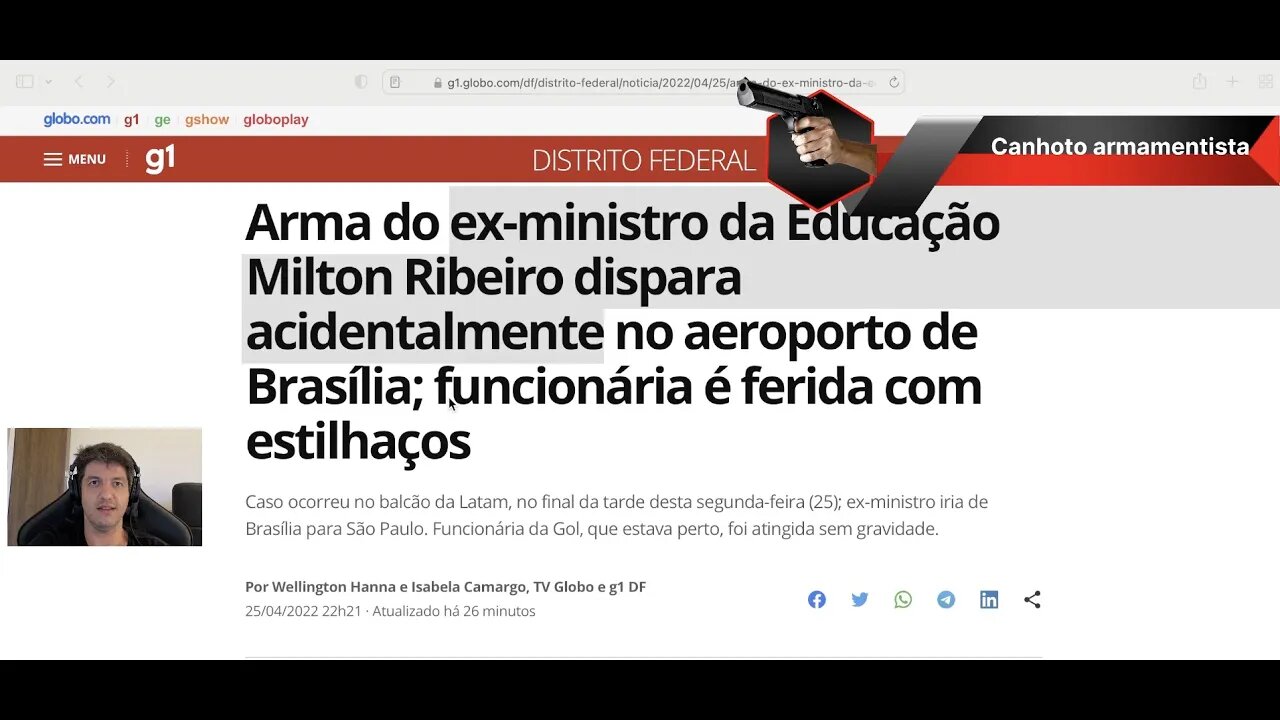 Armas disparam sozinhas ou a mídia está mentindo pra você?