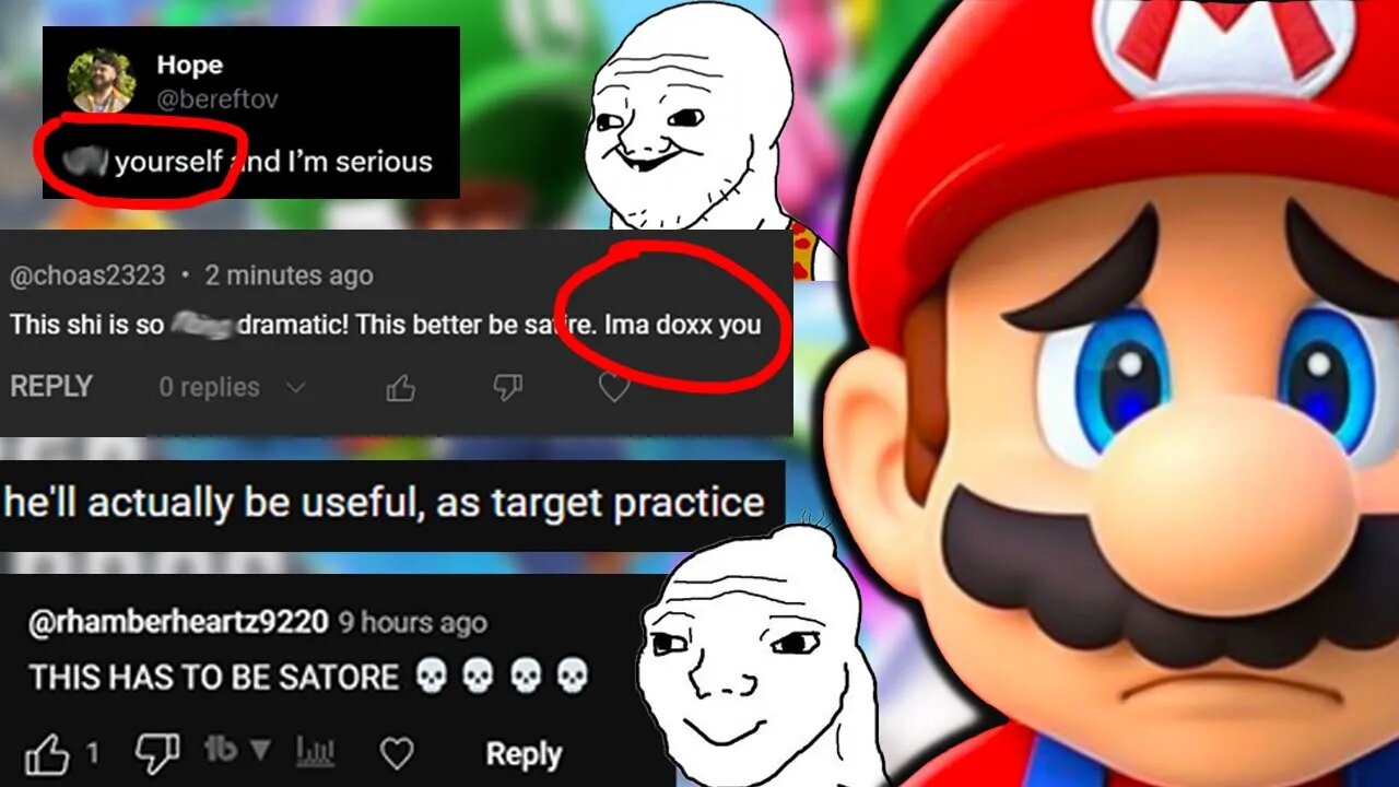 My Channel Got Raided By An Army of Pronoun Weirdos and Bots - Super Mario Bros Wonder