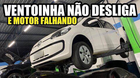 Volkswagen Up! MPI | FALHA NO SENSOR DE TEMPERATURA E VENTOINHA DISPARADA