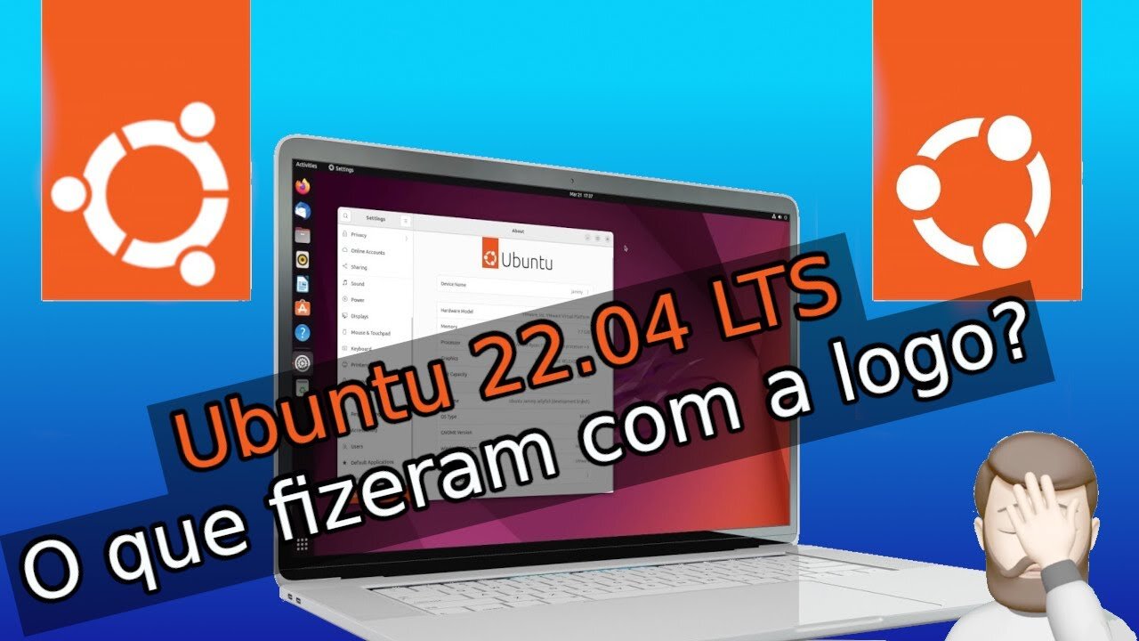 Ubuntu 22.04 LTS PODERIA ser o MELHOR em anos! Mas essa logo...🤦🏻♂️ - Review do Ubuntu