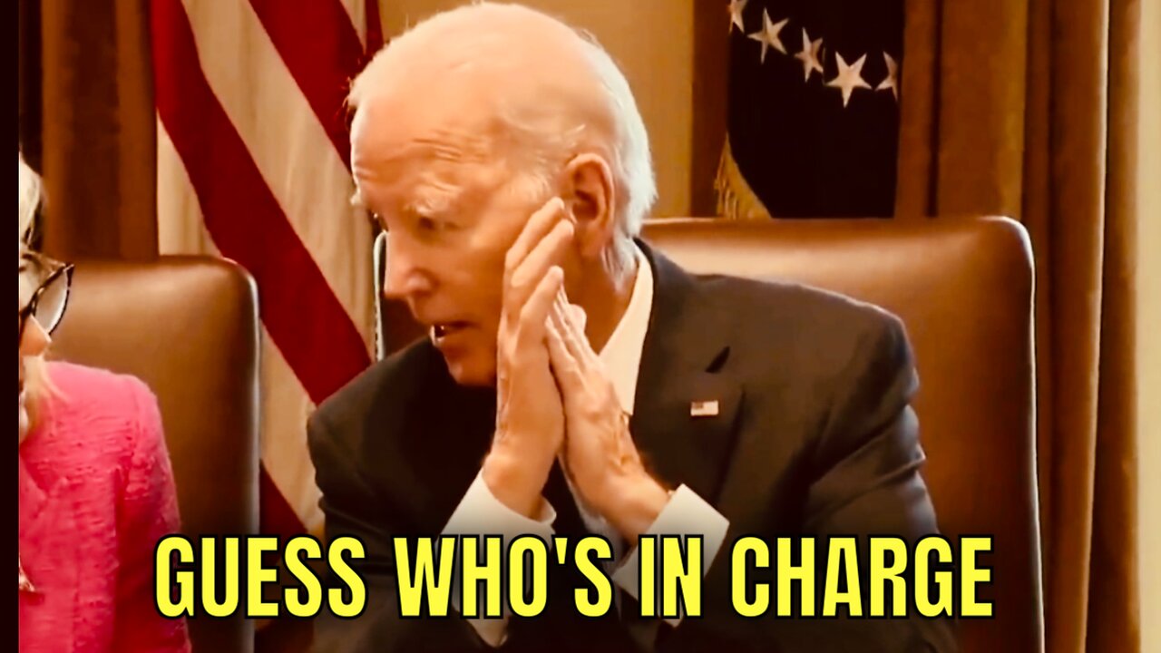 Joe Biden is NOT in charge…