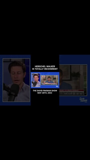 Trump-Endorsed Republican Football Player Completely Incoherent #shorts