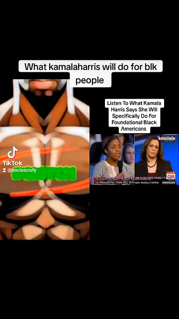 What kamalaharris will do for blk people