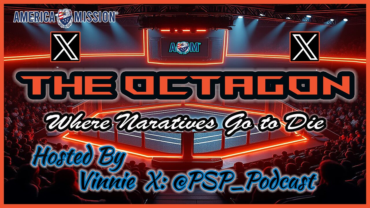 America Mission™ The Octagon: Don’t Get a Neck Sprain From That Head on a Swivel..🚨🤷♀️🚨