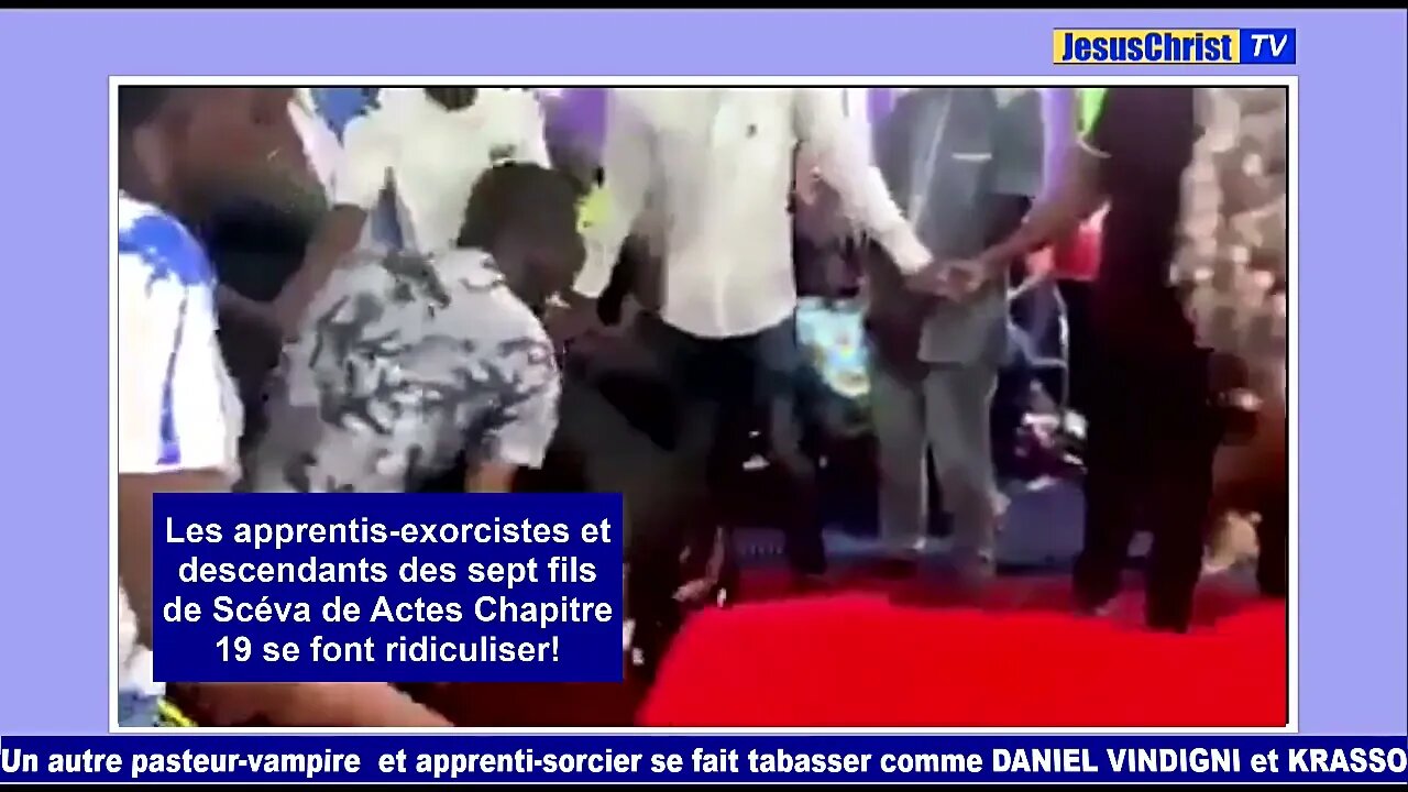 Un autre pasteur-vampire et apprenti sorcier se fait tabasser comme DANIEL VINDIGNI et JOEL KRASSO
