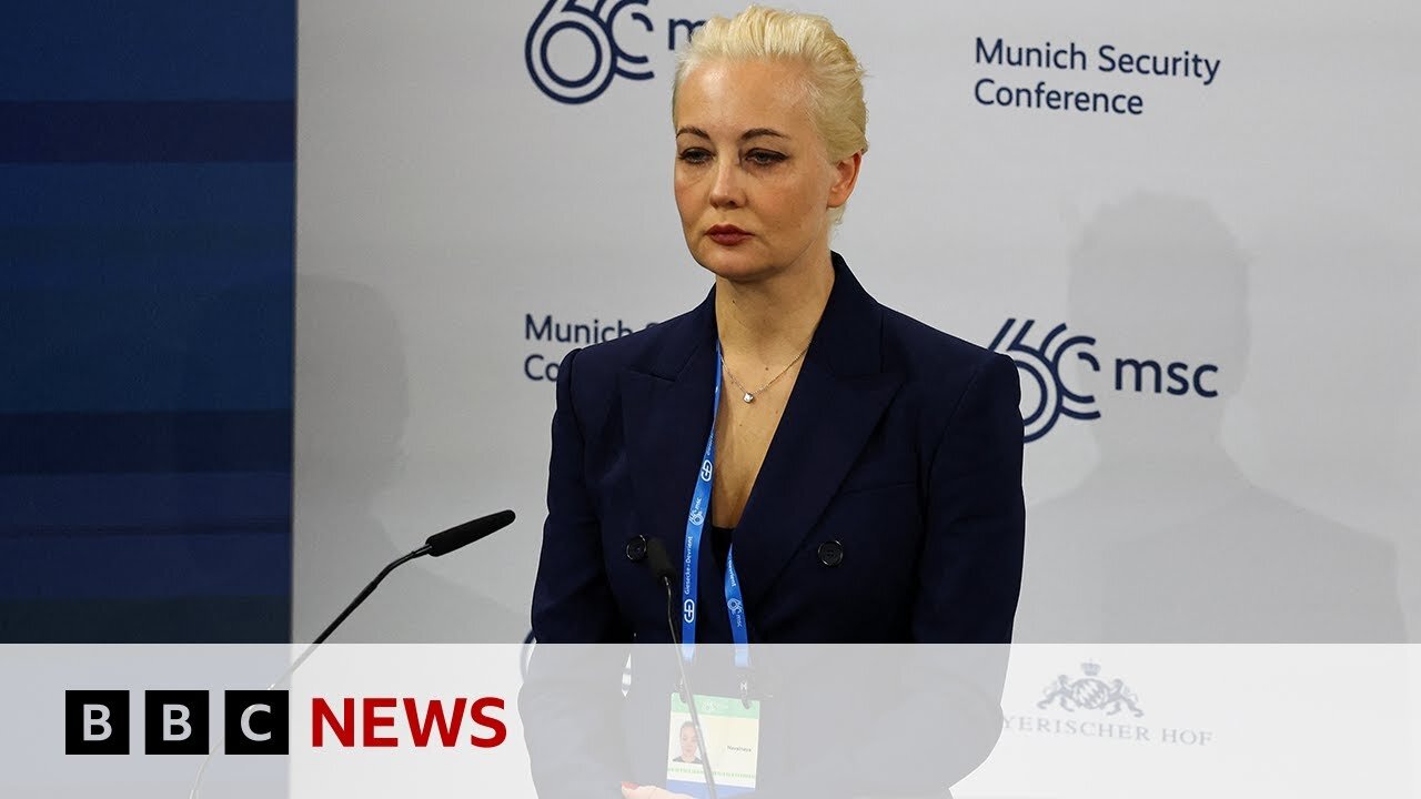 Alexei Navalny's wife 'doesn't know whether to believe the news' of husband's death.