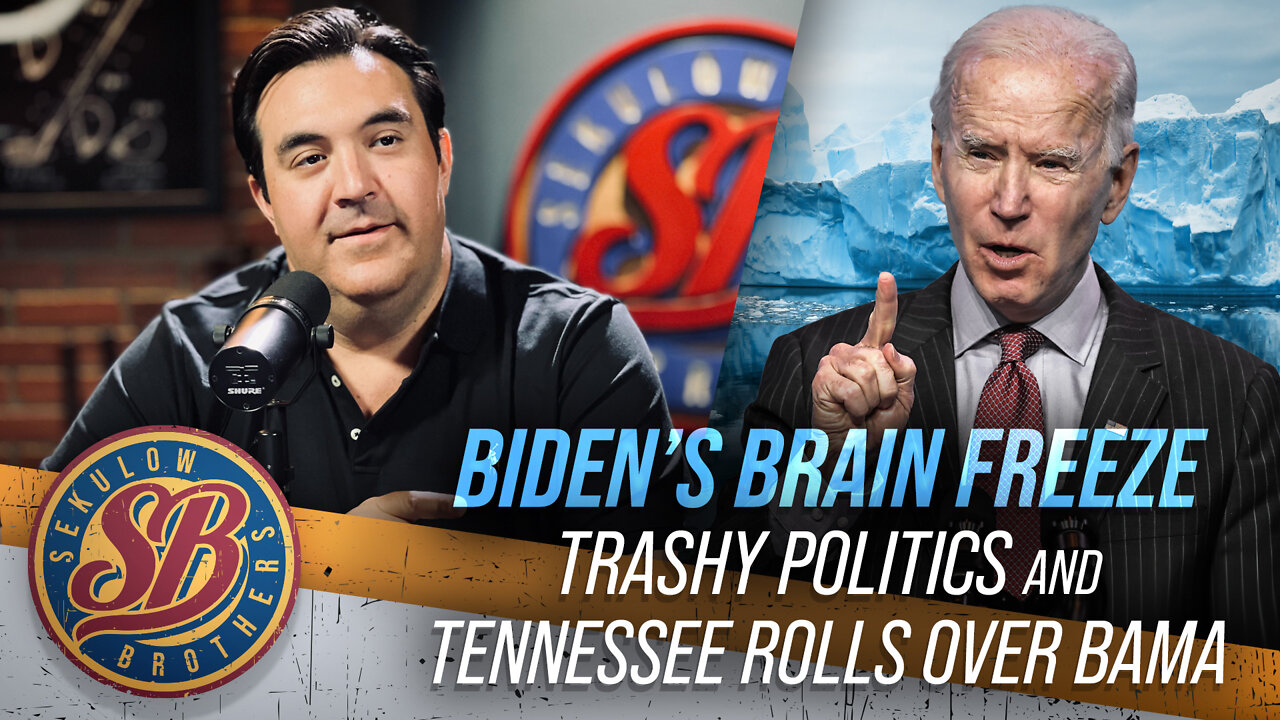 Biden’s Brain Freeze, Trashy Politics and Tennessee Rolls Over Bama