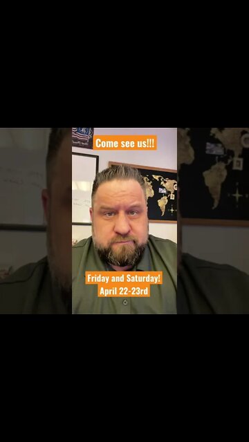 Breaking news! We’ll be at the Be Prepared Expo 2022 in Sandy Utah next week!