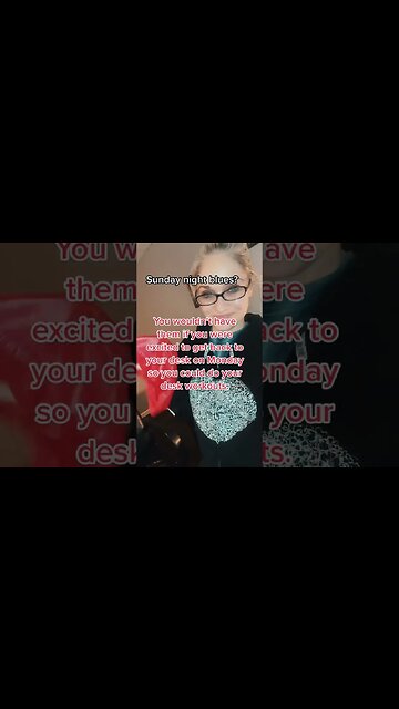 Getting Back on Monday To Do Desk Exercise