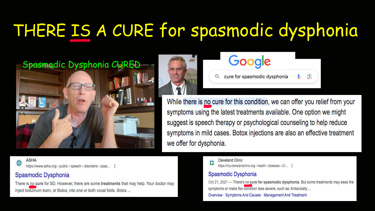 Spasmodic Dysphonia CURED